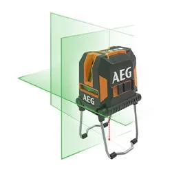 تراز لیزری AEG سه خط نور سبز CLG330-K0