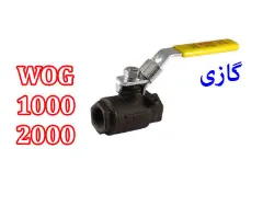 شیر گازی فولادی (WOG 1000-2000)